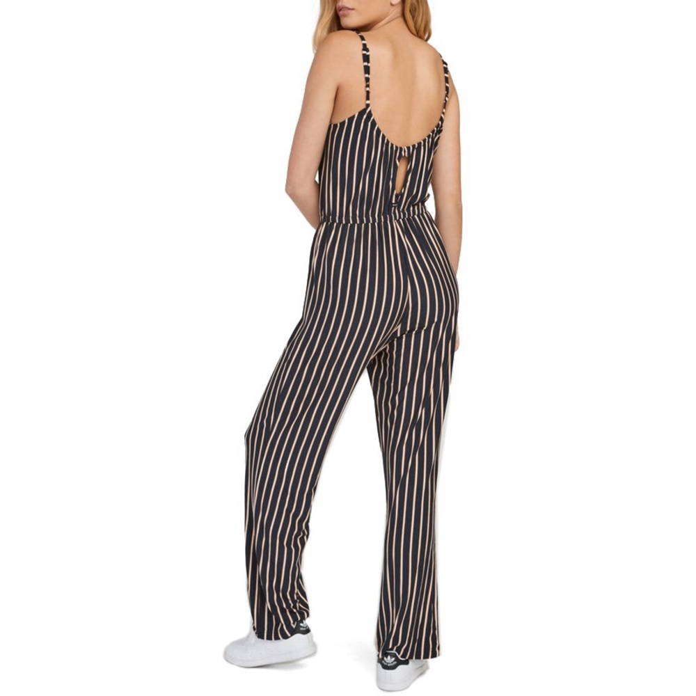 RVCA Hush Striped Jumpsuit